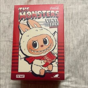 Coca Cola Red The Monsters Vinyl Blind Box Face Collectible